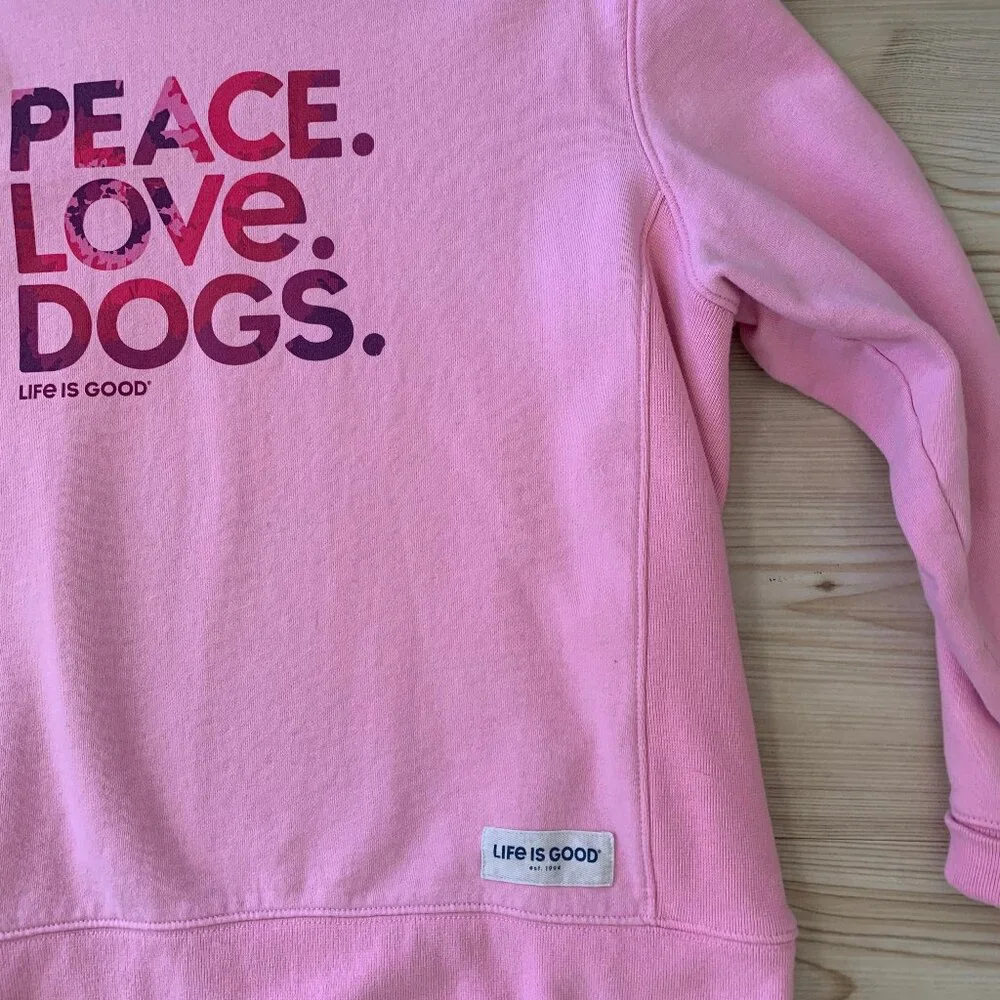 LIFE IS GOOD Crewneck Sweatshirt Sz. XL - Picture 3 of 4